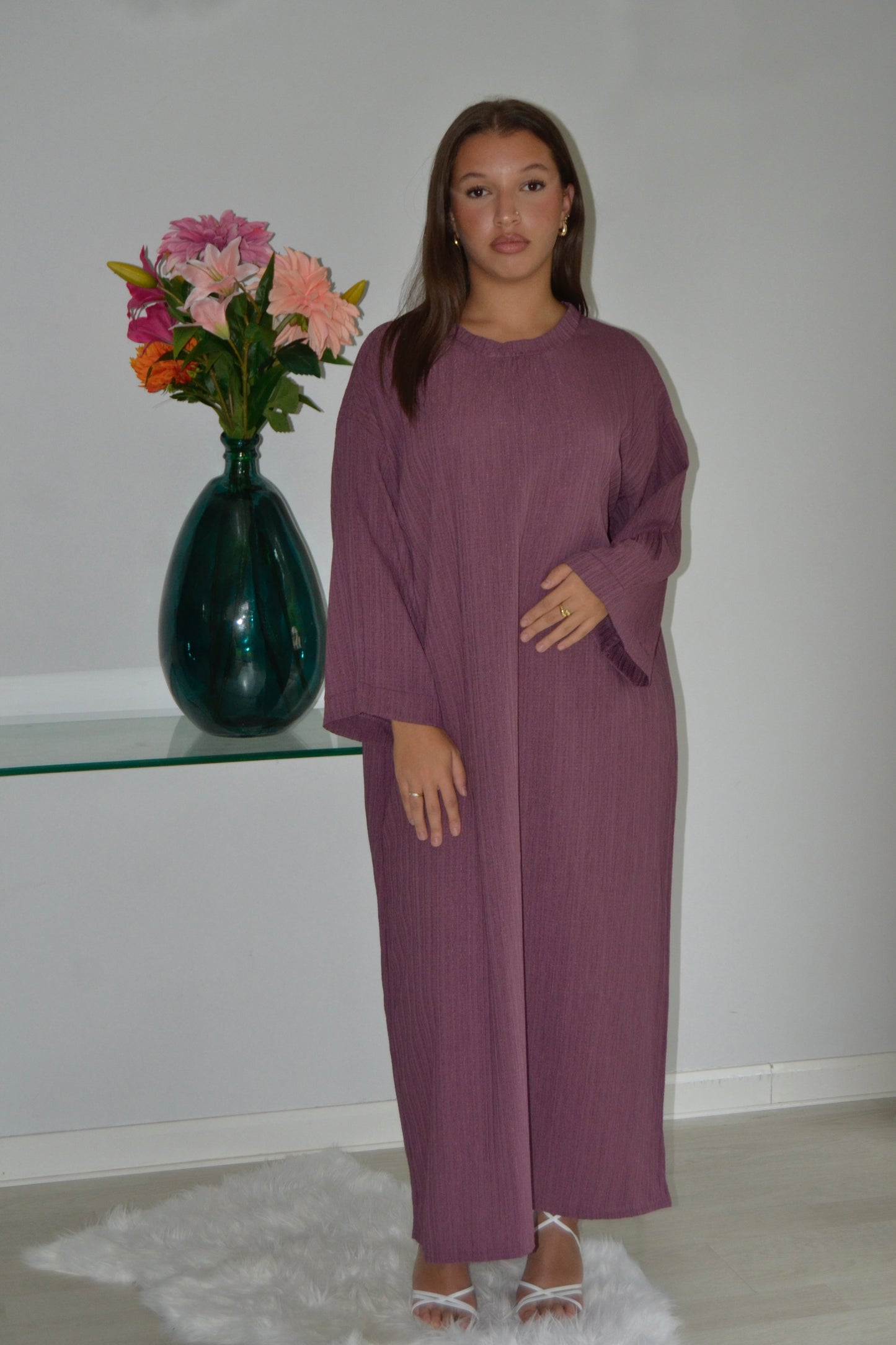 Robe Emma | mauve