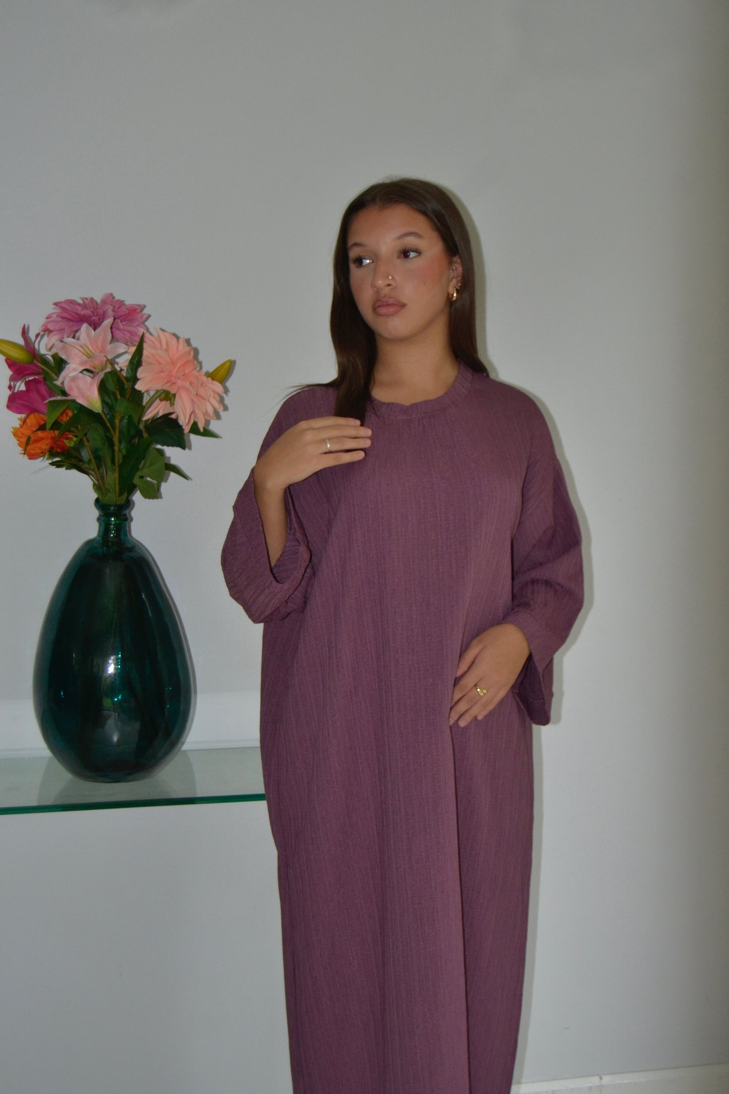 Robe Emma | mauve