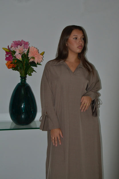 Robe Mellina | taupe