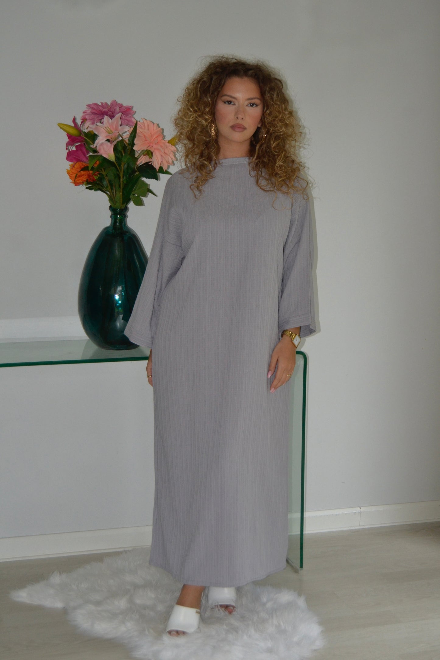 Robe Emma | gris